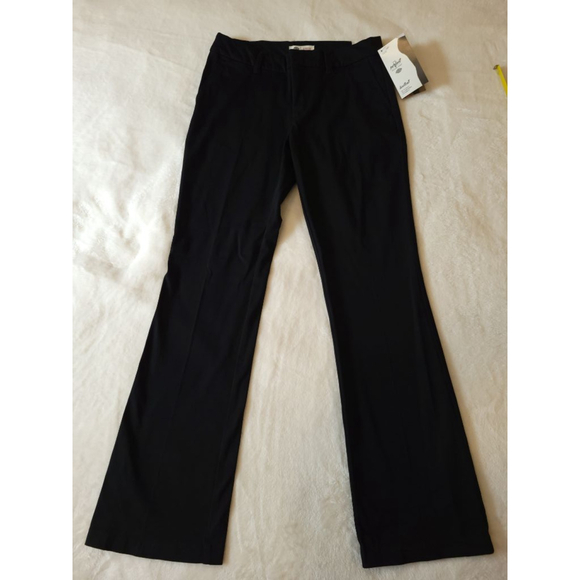 Dickies Women's Black Bootcut Pants NWT Size 8 - Picture 3 of 10
